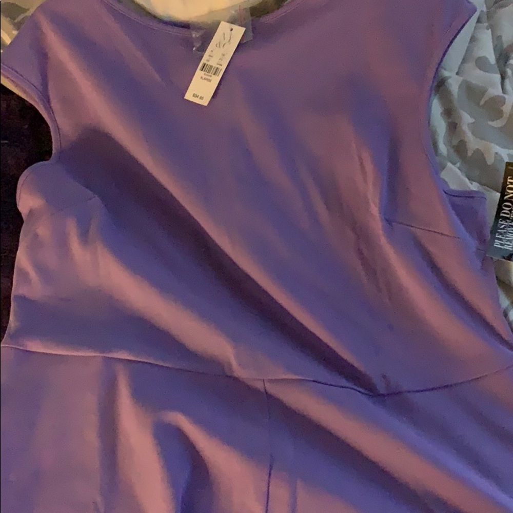 Purple dress